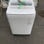 中野区にてパナソニック全自動洗濯機 NA-FA80H5-W 2017年製を出張査定しました。