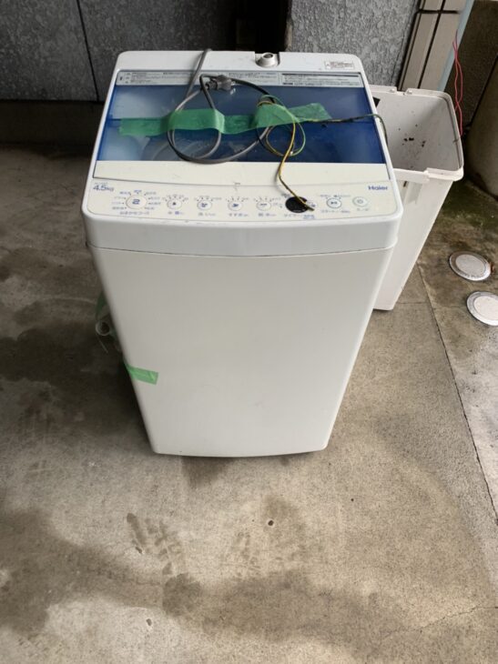 足立区】ハイアール製の冷蔵庫と洗濯機を 無料引取 ｜出張買取MAX
