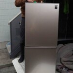 【世田谷区】SHARP2ドア冷蔵庫SJ-GD14D-C 2018年製を無料でお引き取りしました。