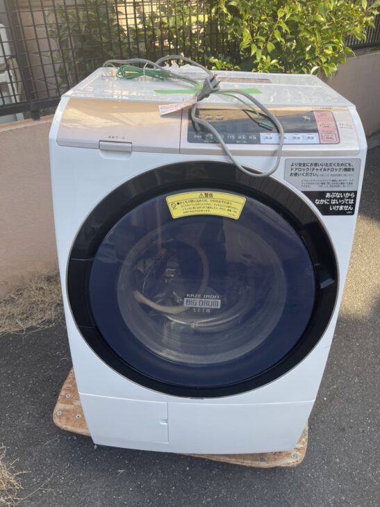 【葛飾区】HITACHI(日立) 11.0kgドラム洗濯機 BD-SV110BLを出張査定致しました。