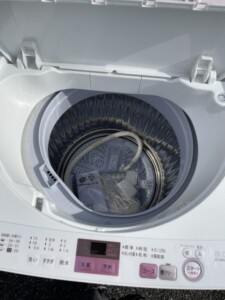 SHARP(シャープ)6.0㎏ 全自動洗濯機 ES-GE6A-P 2017年製