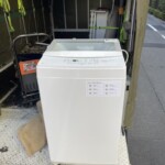 2021年製の洗濯機と電子レンジの査定依頼で、豊島区へ出張しました。