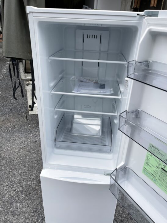 足立区にて東芝製2ドア冷蔵庫GR-S17BS（W) 2020年製を 出張査定 ｜出張