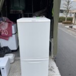 【港区】Panasonic製2ドア冷蔵庫NR-B14BW-W 2019年製を出張で査定しました。