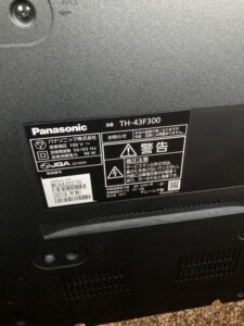 Panasonic(パナソニック)43型液晶テレビ TH-43F300 2018年製