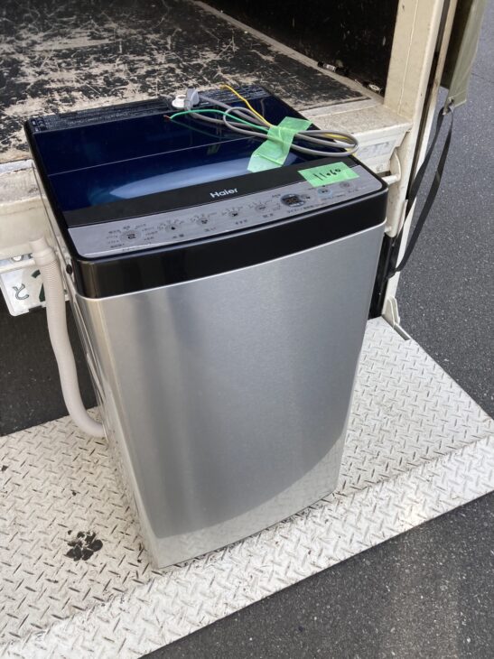 Haierアーバンカフェシリーズ洗濯機と電子レンジを練馬区にて出張査定しました。