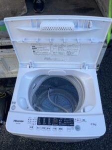 Hisense(ハイセンス)5.5㎏ 全自動洗濯機 HW-K55E 2021年製