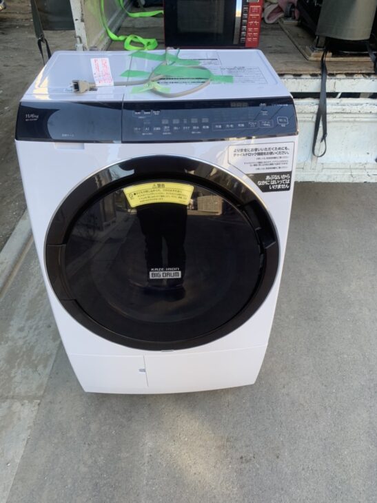 HITACHI(日立) 11.0kgドラム洗濯機 BD-SX110F 2021年製