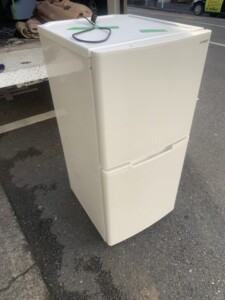 A-stage 123L 2ドア冷蔵庫 RZ-123W 2019年製