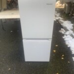 ハイセンス2ドア冷蔵庫HR-G13B-W 2020年製をお引き受けしました。