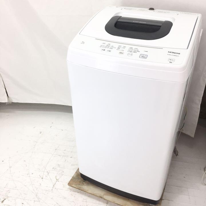 【HITACHI】 日立 全自動電機洗濯機 5㎏ NW-50F 2021年製