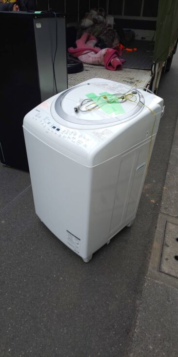 TOSHIBA（東芝）8.0㎏ 電気洗濯乾燥機 AW-8V6(S) 2018年製
