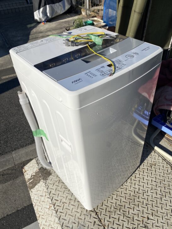 川口市にて、AQUA 5㎏全自動洗濯機をお売り頂きました。