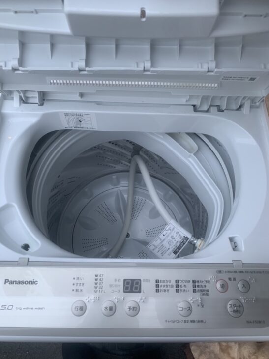 港区】Panasonic全自動洗濯機NA-F50B13を 無料引取 ｜出張買取MAX