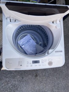 SHARP(シャープ)6.0㎏ 全自動洗濯機 ES-GE6E 2021年製