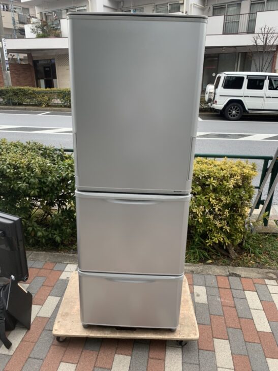 SHARP（シャープ) 350L 3ドア冷凍冷蔵庫 SJ-W351E-S 2019年製