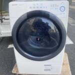 SHARP(シャープ) 7/3.5kg ドラム式洗濯乾燥機 ES-S7D-WL 2020年製