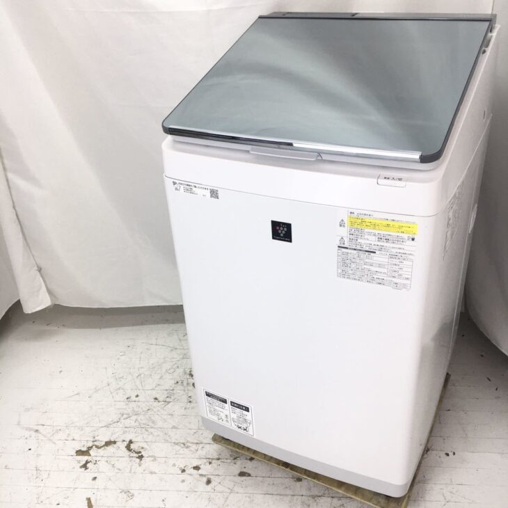 洗濯 乾燥機 ES-PU11C-S 2018年製 SHARP シャープ 生活家電 洗濯機 www 