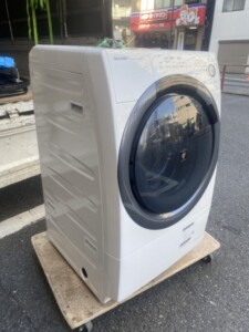 SHARP(シャープ) 7/3.5kg ドラム式洗濯乾燥機 ES-S7D-WL 2020年製