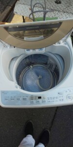 SHARP(シャープ)9.0kg 全自動電気洗濯機 ES-GV9D-N 2019年製