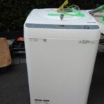 渋谷区にて、シャープ 7.0kg全自動洗濯機 ES-GE7C-W を出張査定致しました。