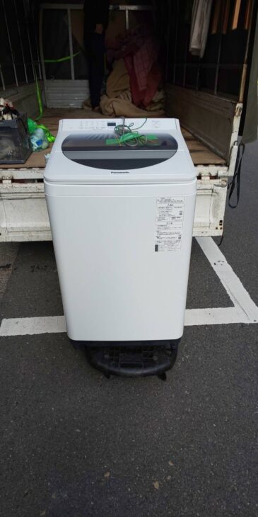 新宿区にて、パナソニック 8.0kg 洗濯機 NA-FA80H7-W ｜出張買取MAX