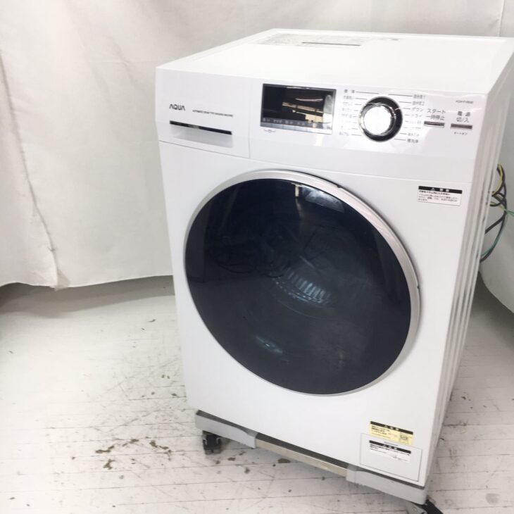 AQUA(アクア) 8.0kgドラム式洗濯機 AQW-FV800E 2019年製