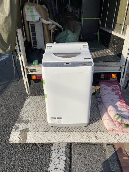 【川口市】シャープ 5.5kg電気洗濯乾燥機 ES-TX5B-Nを出張査定致しました。