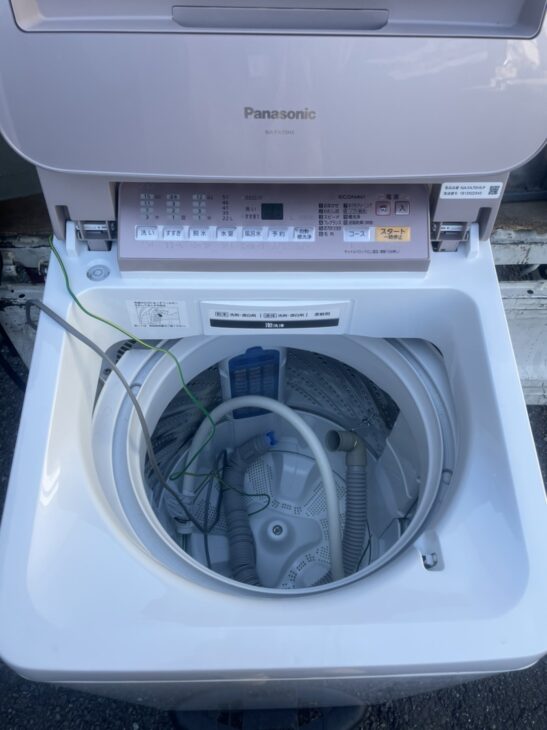 所沢市】パナソニック 7.0kg全自動洗濯機 NA-FA70H5 を 無料引取 
