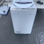 東京都江東区にてSHARP全自動洗濯機ES-GE6D-T 2020年製を無料引取致しました。
