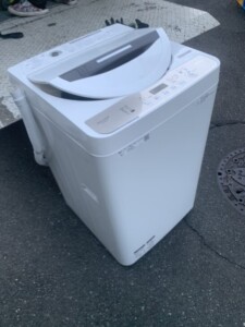 SHARP(シャープ)6.0㎏ 全自動洗濯機 ES-GE6D-T 2020年製