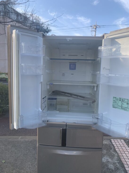 三菱|435L|6ドア 冷凍冷蔵庫|MR-R44A-F|買取いたしました|愛品倶楽部柏店 | リサイクルショップ 中古品の買取は愛品倶楽部・愛品館
