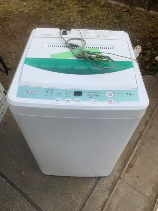 不用品回収業者を考えていたお客様よりヤマダ電機オリジナルの洗濯機 