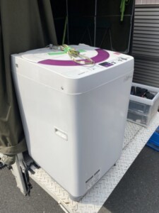 SHARP(シャープ)5.5kg 全自動洗濯機 ES-55E9-KP 2014年製