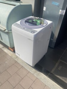 SHARP(シャープ) 8.0kg 全自動洗濯機 ES-GV8B-S 2017年製