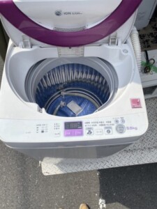 SHARP(シャープ)5.5kg 全自動洗濯機 ES-55E9-KP 2014年製