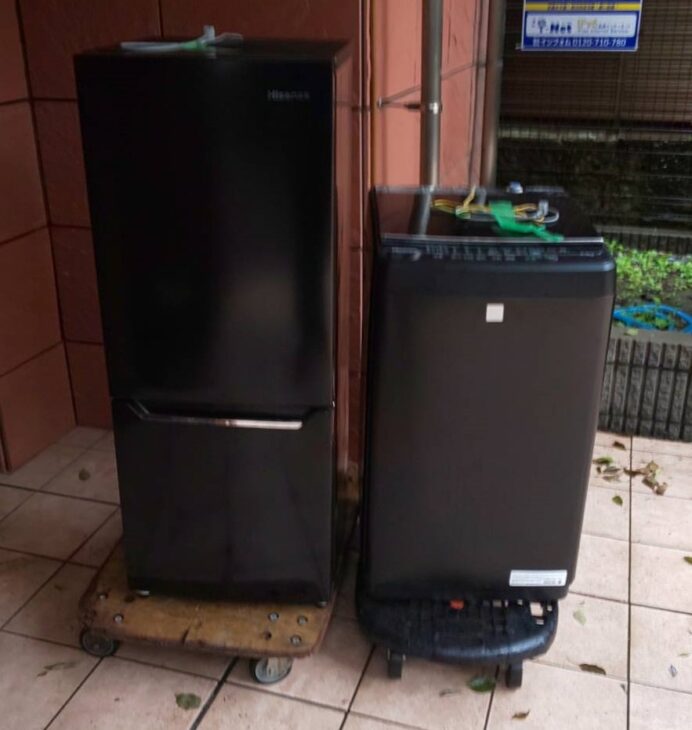 一人暮らし用の洗濯機、冷蔵庫と電子レンジのご依頼で、文京区に行ってきました。