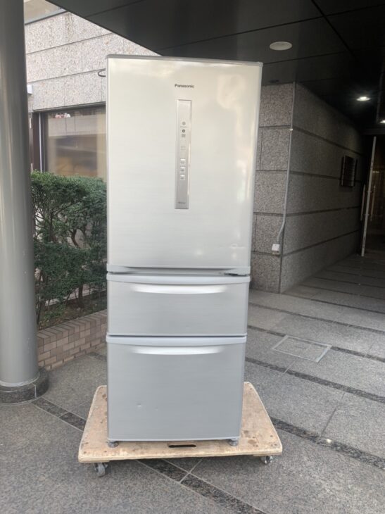【東京都文京区】Panasonic3ドア冷蔵庫NR-C32DM-S 2015年製を無料引取致しました。
