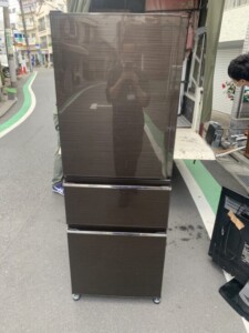 MITSUBISHI(三菱)330L 3ドア冷蔵庫 MR-CX33AL-BR1 2017年製