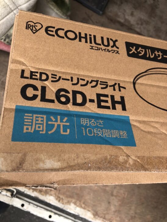 IRIS OHYAMA（アイリスオーヤマ）LEDシーリングライト CL6D-EH