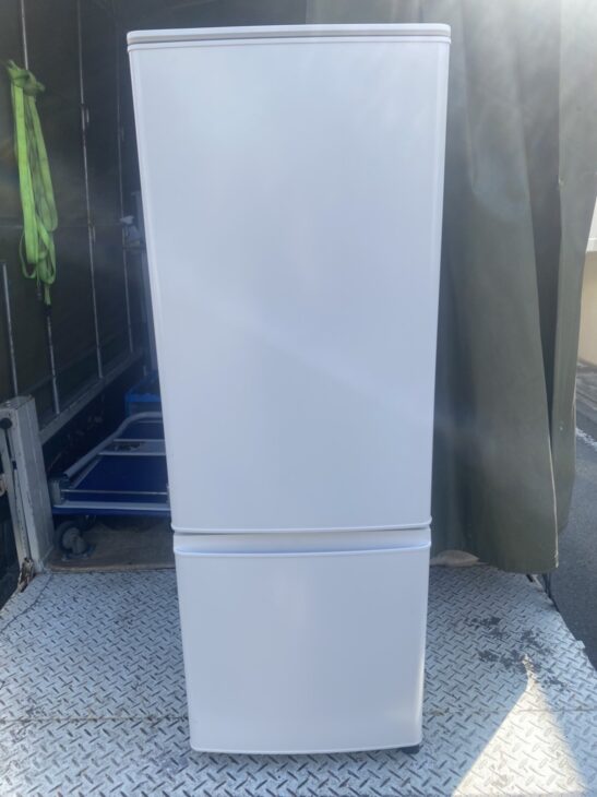 【八王子市】三菱 2ドア冷蔵庫 MR-P17F-W 2021年製を出張査定に伺いました。