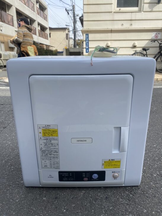 HITACHI（日立）4.0㎏ 衣類乾燥機 DE-N40WX 2019年製