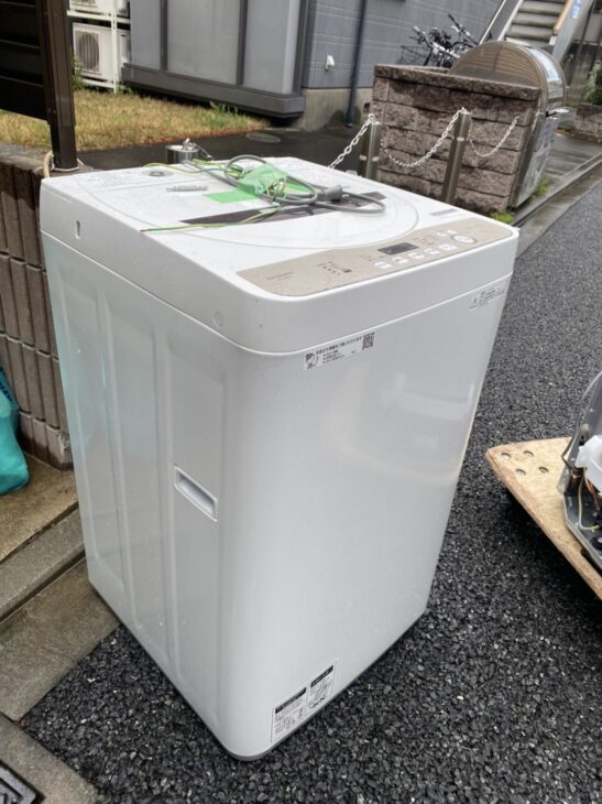 シャープの単身用冷蔵庫と洗濯機の出張査定で、武蔵野市に行ってきました。