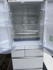 MITSUBISHI(三菱) 600L 6ドア冷凍冷蔵庫 MR-WX61Z-W1 2016年製