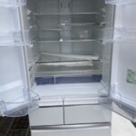 MITSUBISHI(三菱) 600L 6ドア冷凍冷蔵庫 MR-WX61Z-W1 2016年製