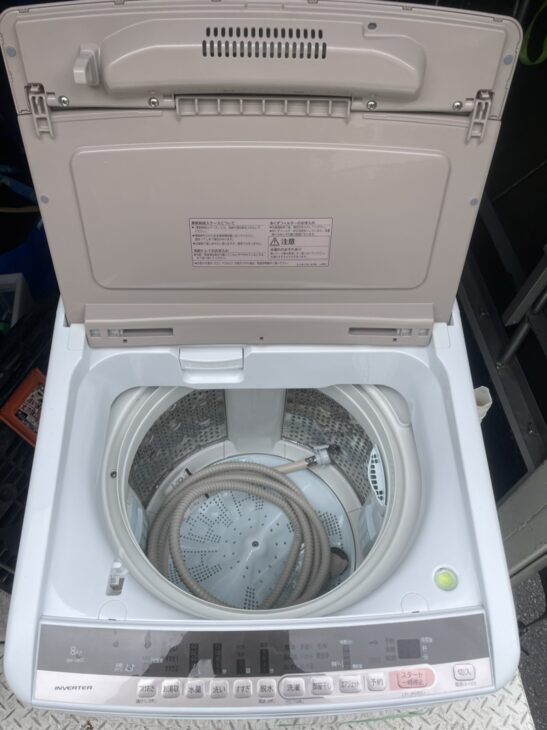 世田谷区】日立 8kg全自動洗濯機 BW-V80C ｜出張買取MAX