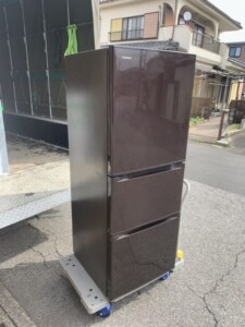 TOSHIBA(東芝)340L 3ドア 冷凍冷蔵庫 GR-G34SY(T) 2015年製