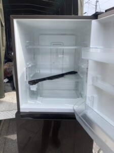 TOSHIBA(東芝)340L 3ドア 冷凍冷蔵庫 GR-G34SY(T) 2015年製