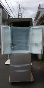 TOSHIBA(東芝) 501L 6ドア冷凍冷蔵庫 GR-K50FR(S) 2016年製