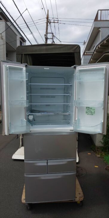 東芝（TOSHIBA）GR-E50FX（WS）6ドア冷凍冷蔵庫 501L 2012年製